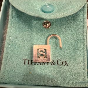 Charmed by Tiffany “s” padlock style charm